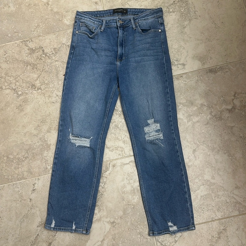 Cropped Just Black Denim Size 31 Like New